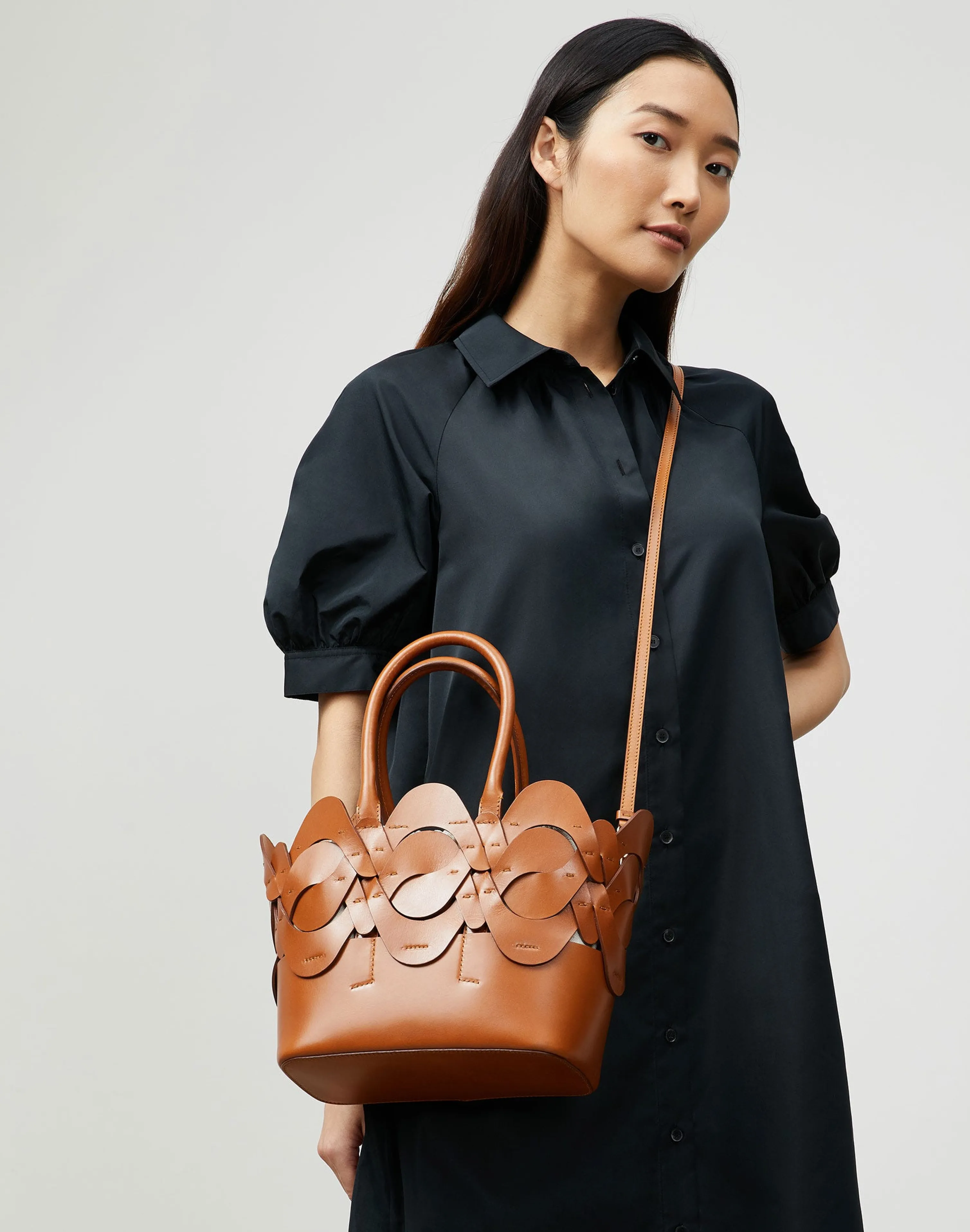Vachetta Leather 8 Knot Tote—Small