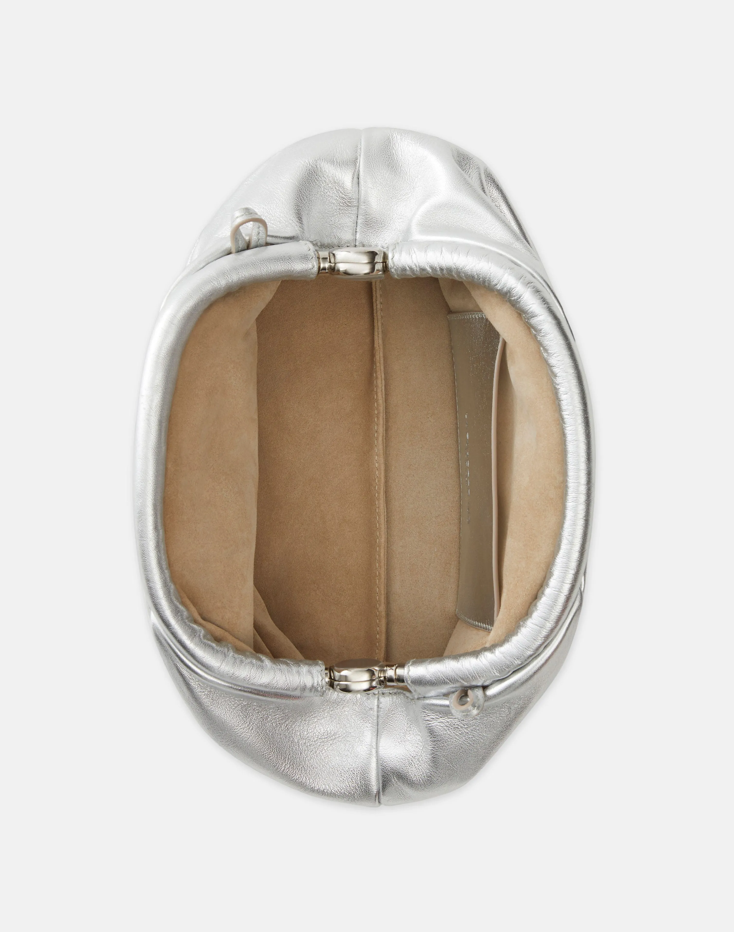 Metallic Nappa Leather Pochette