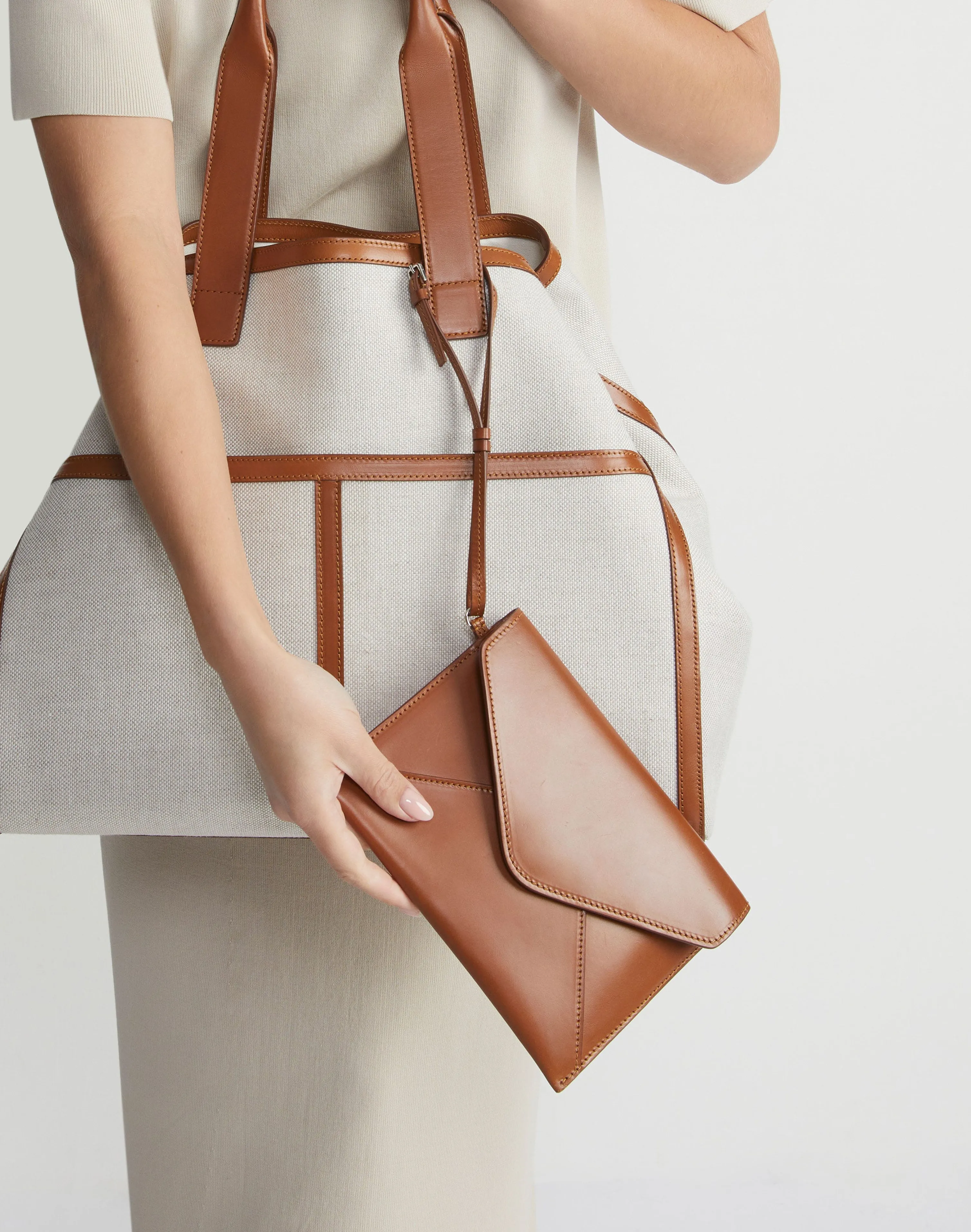 Linen-Hemp Garden L Tote