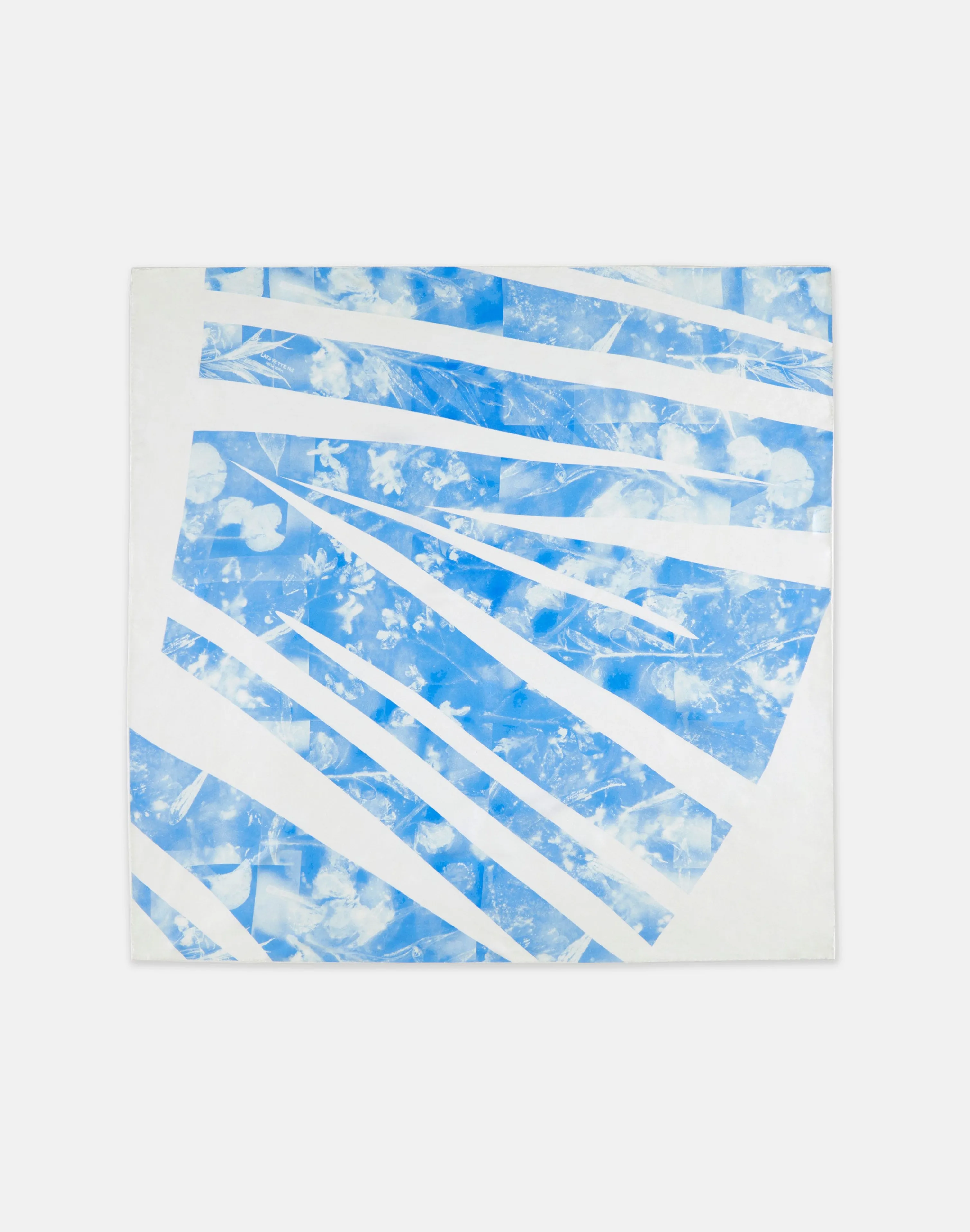 Eco Flora Print Silk Scarf