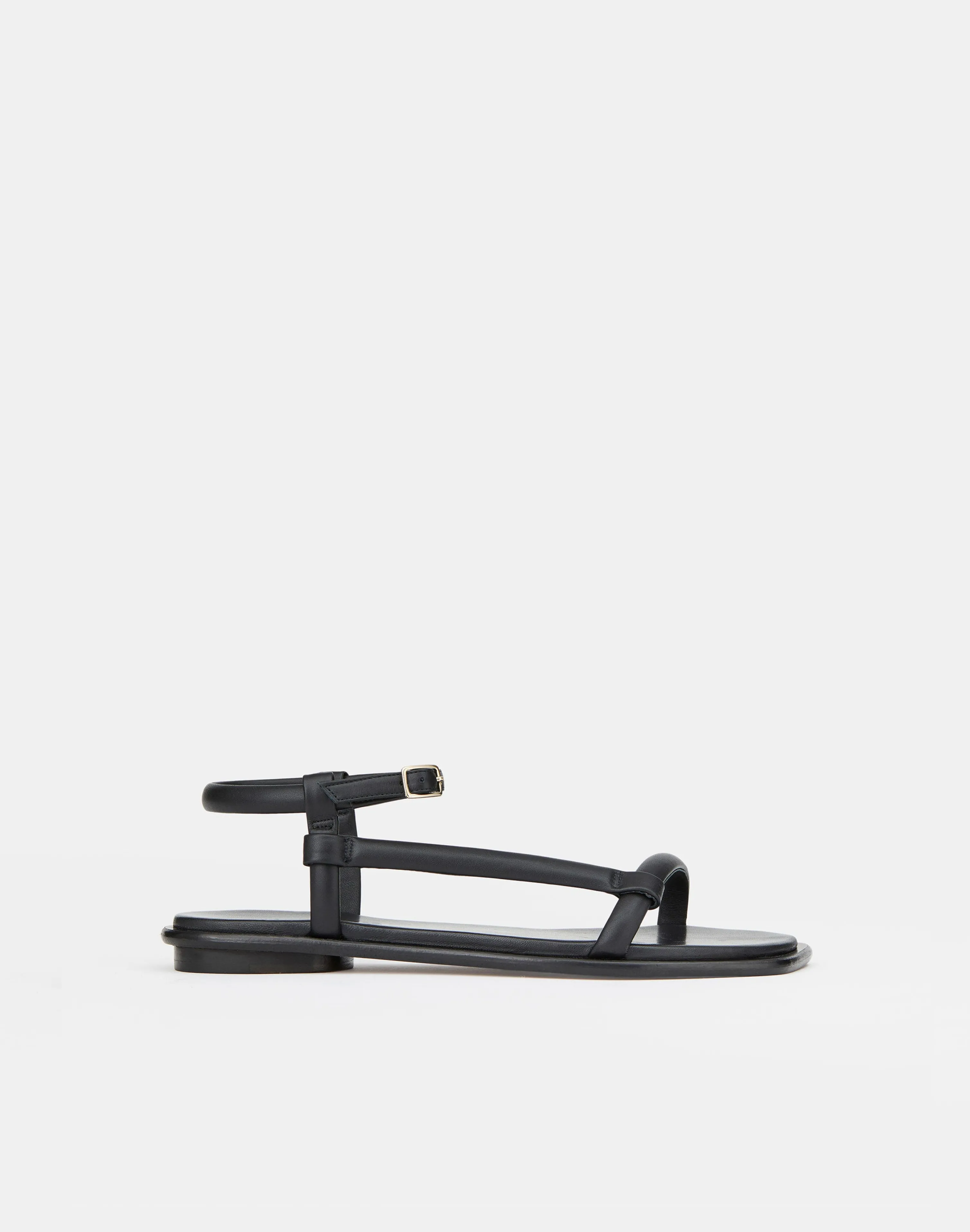 Soft Calfskin Leather City Sandal