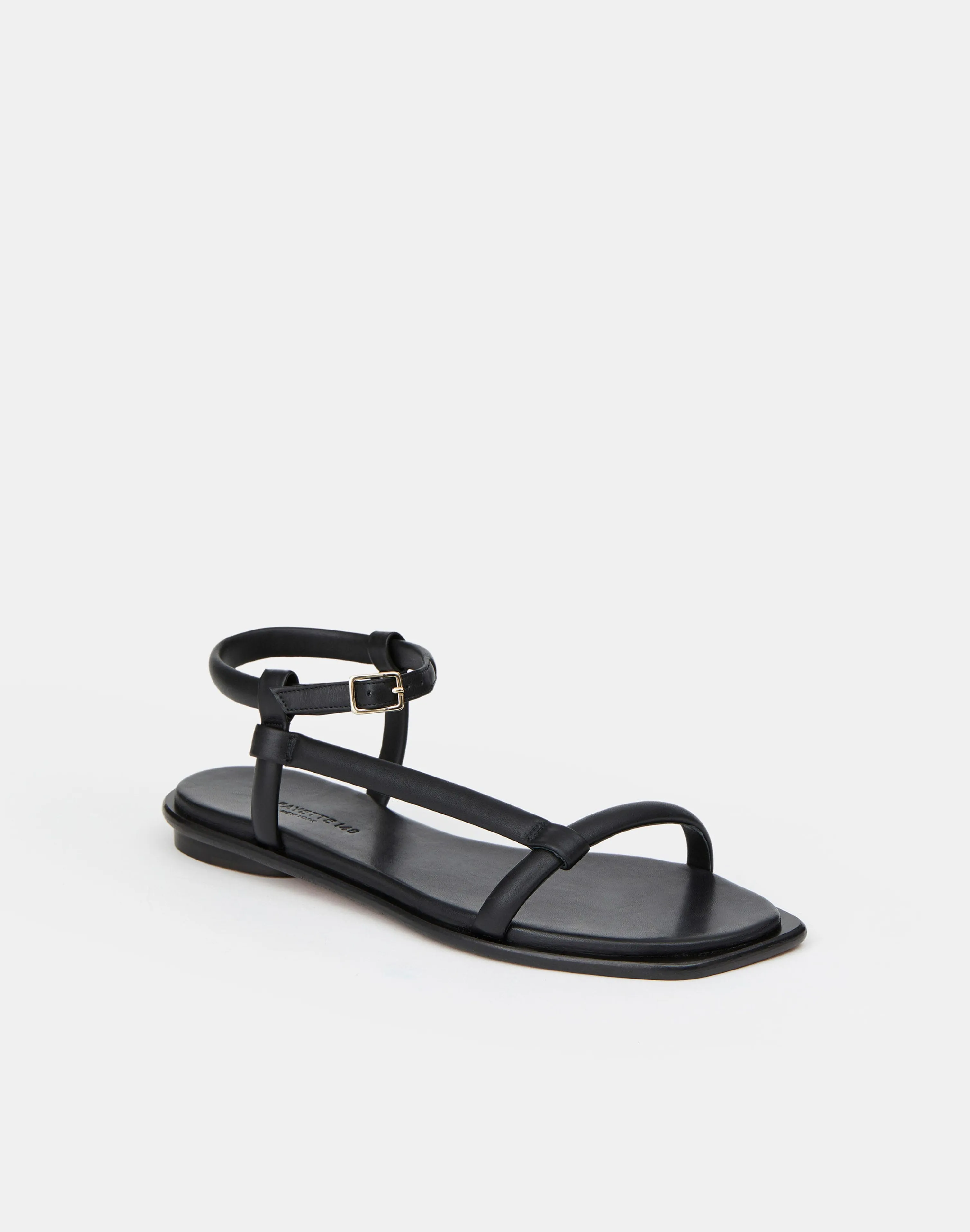 Soft Calfskin Leather City Sandal