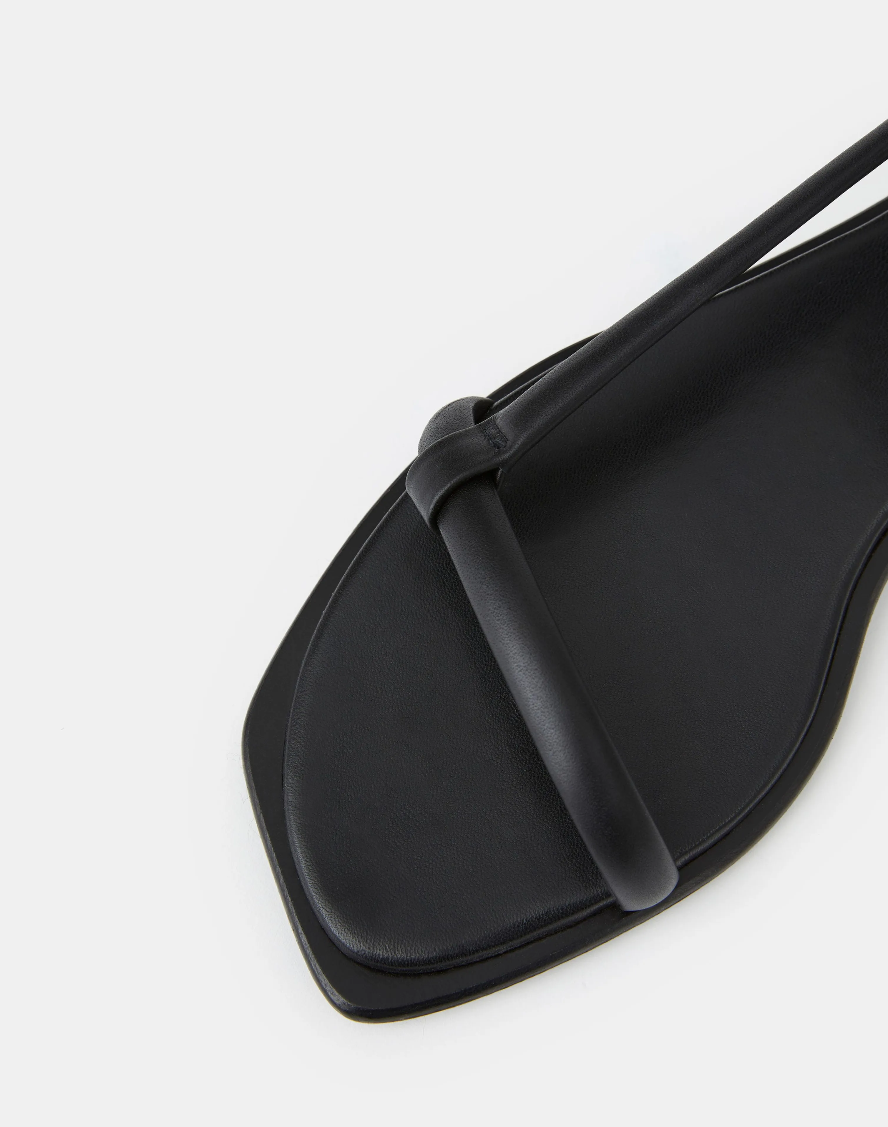 Soft Calfskin Leather City Sandal