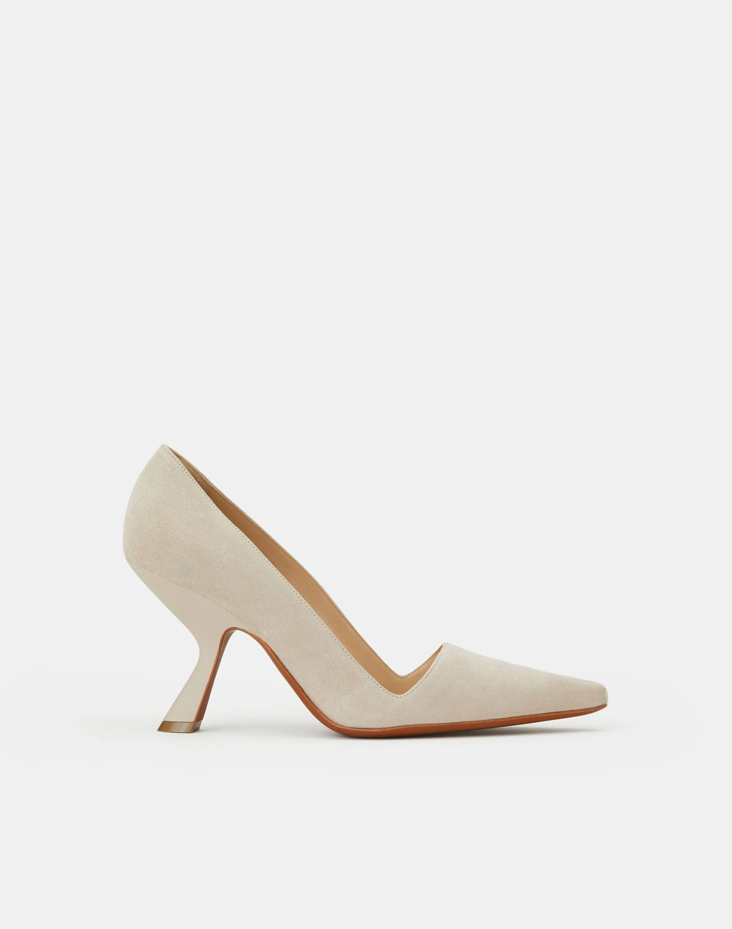 Suede Pump