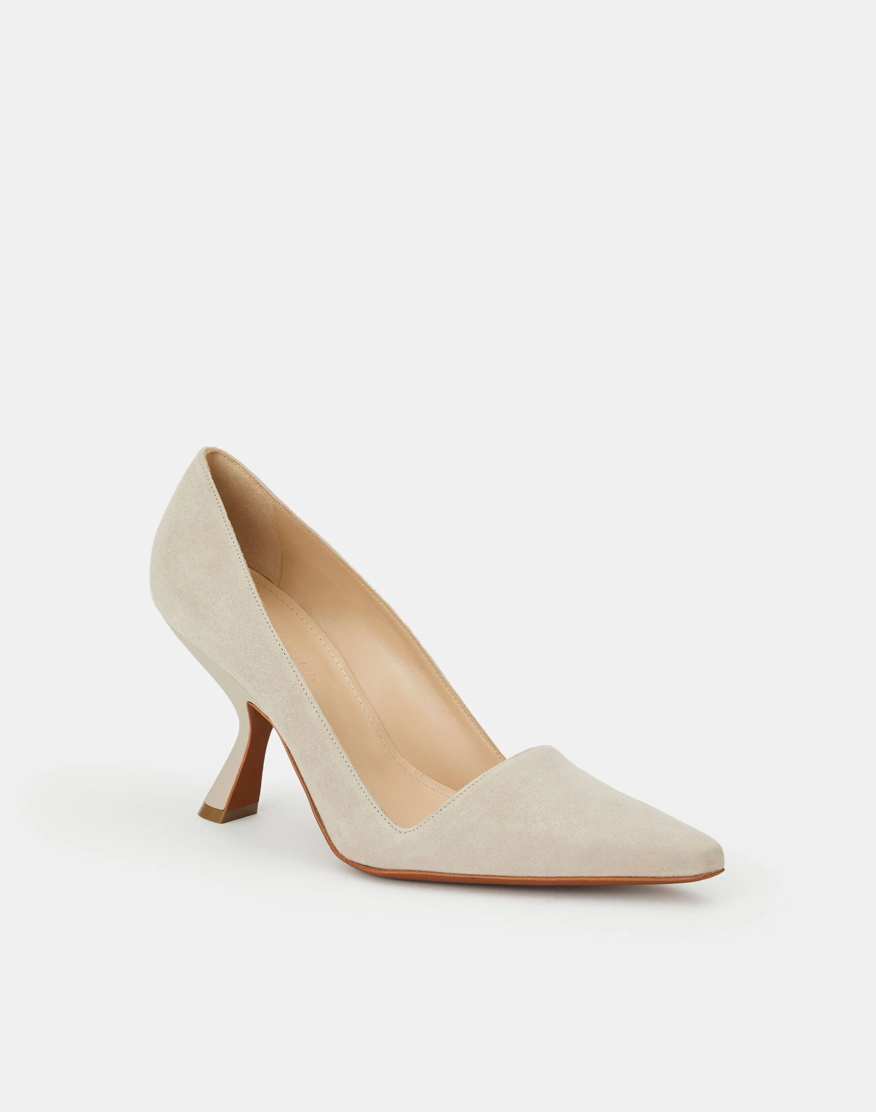 Suede Pump