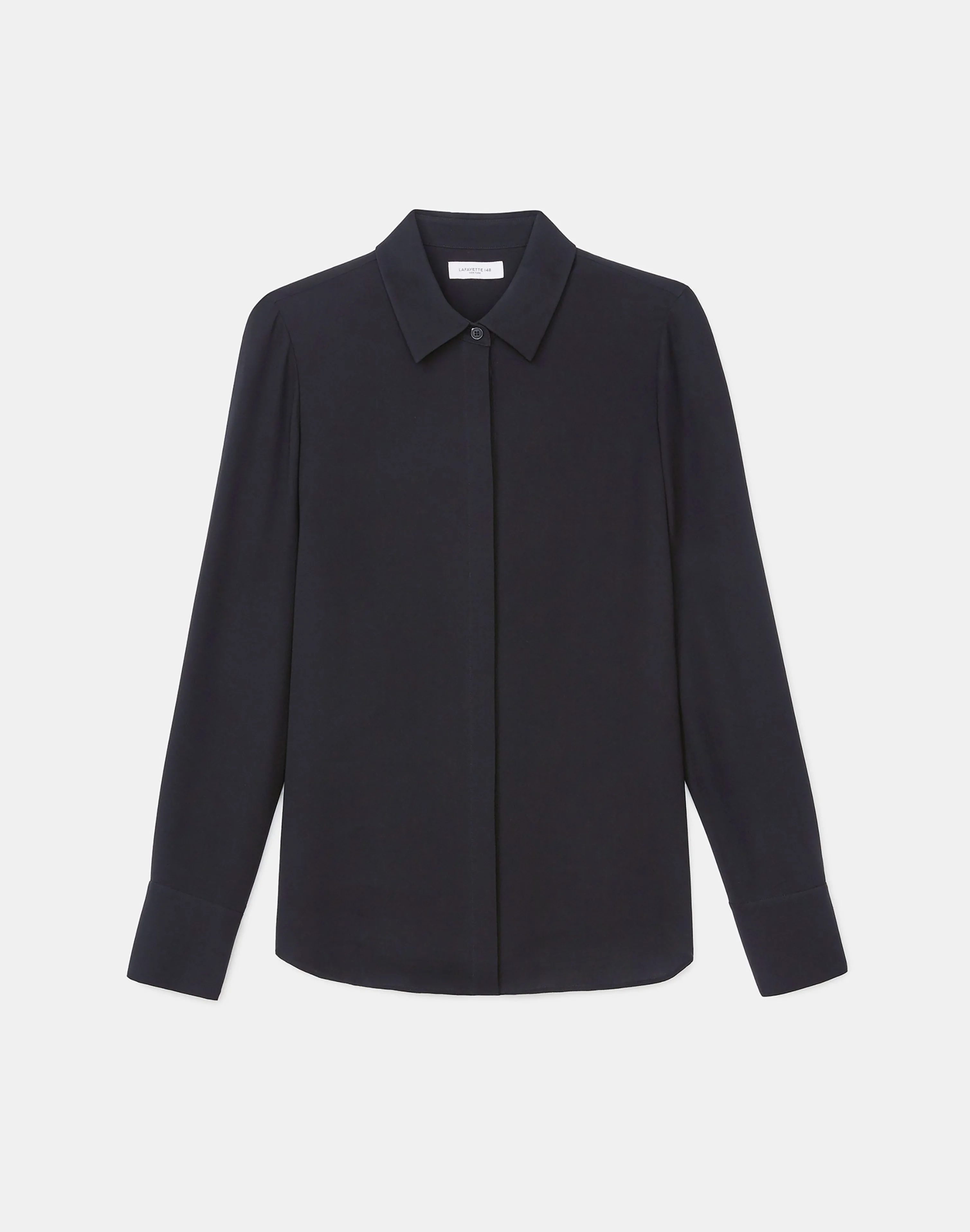 Silk Georgette Button Blouse