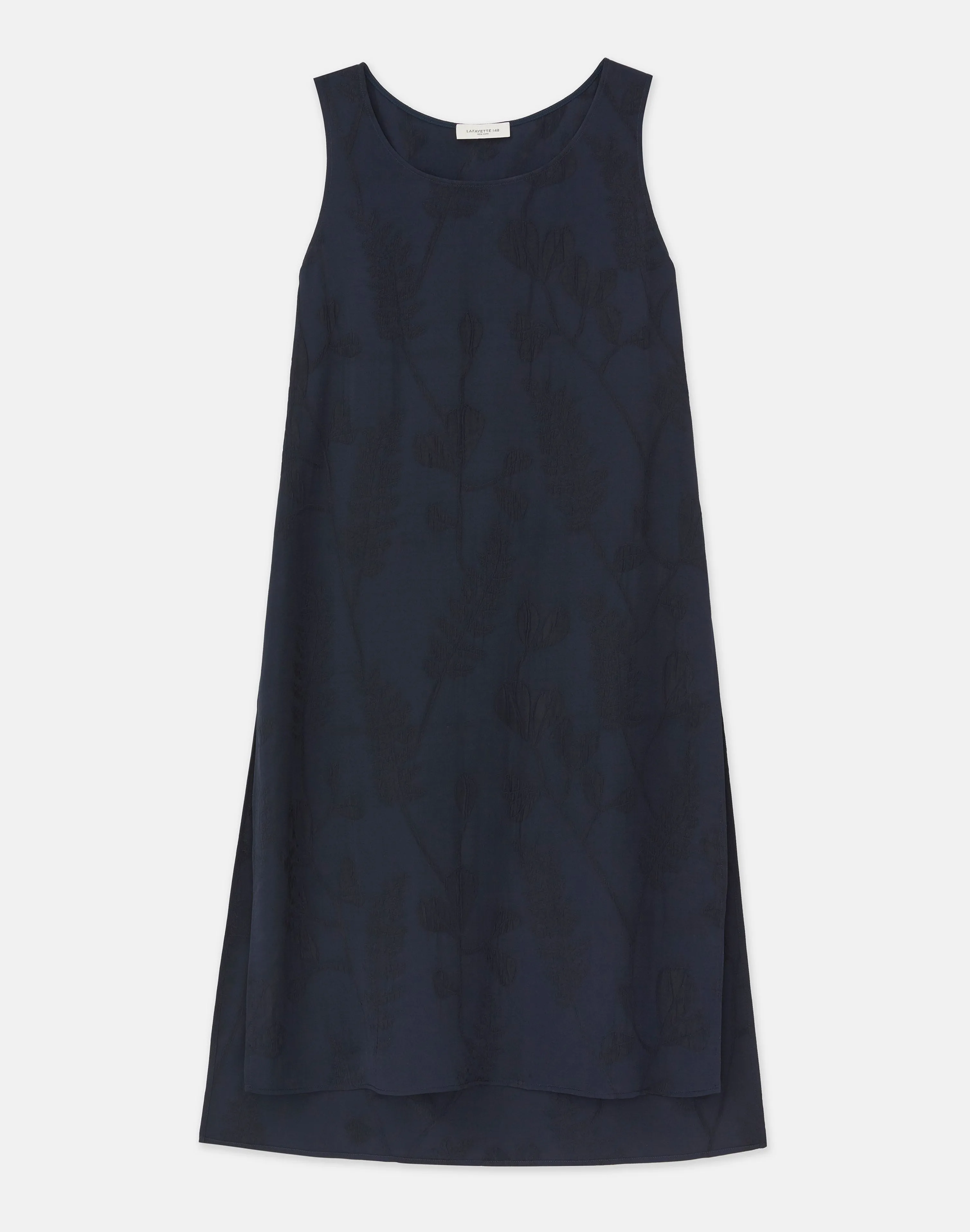 Flora Bloom Cloqué Jacquard Viscose Tunic Blouse