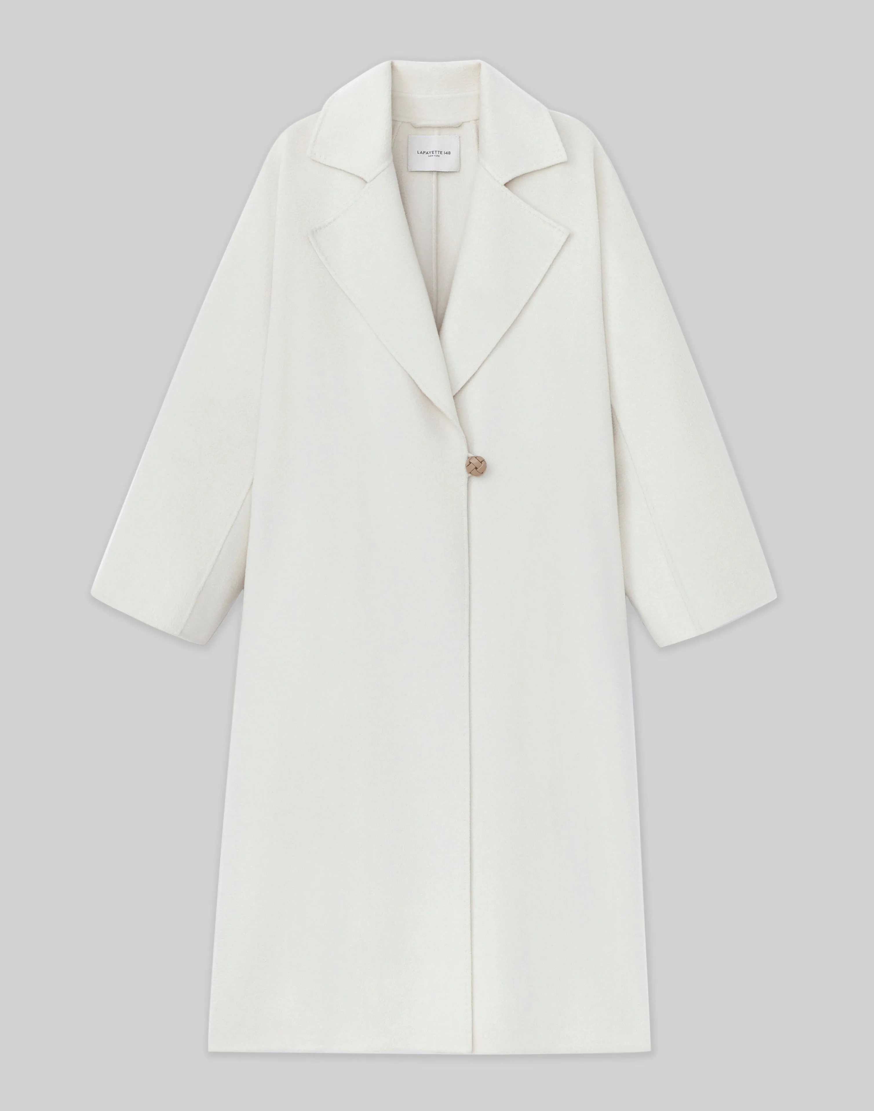 Brushed Cashmere Double Face Oversized Coat