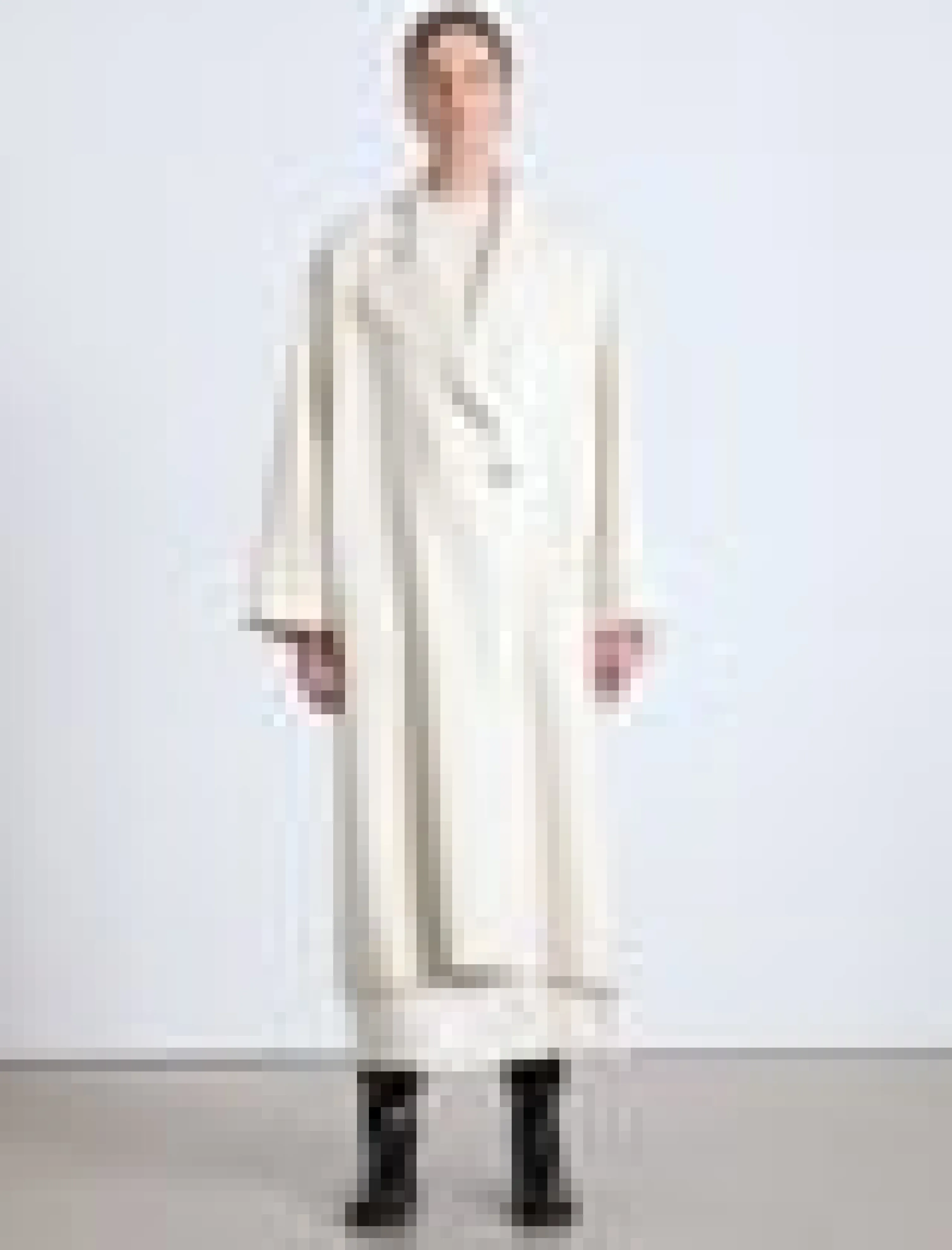 Brushed Cashmere Double Face Oversized Coat