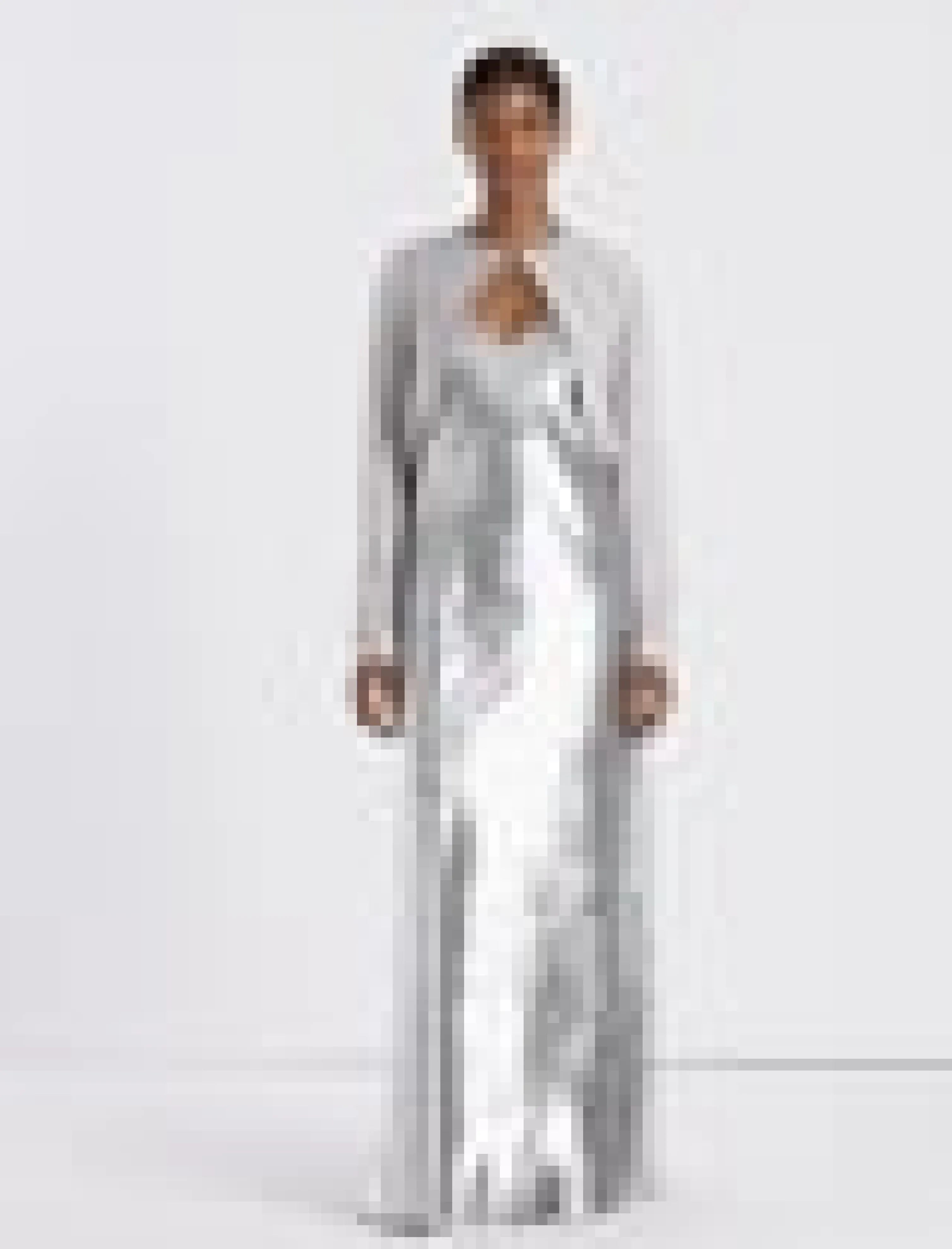 Sequin Chiffon Bias Gown