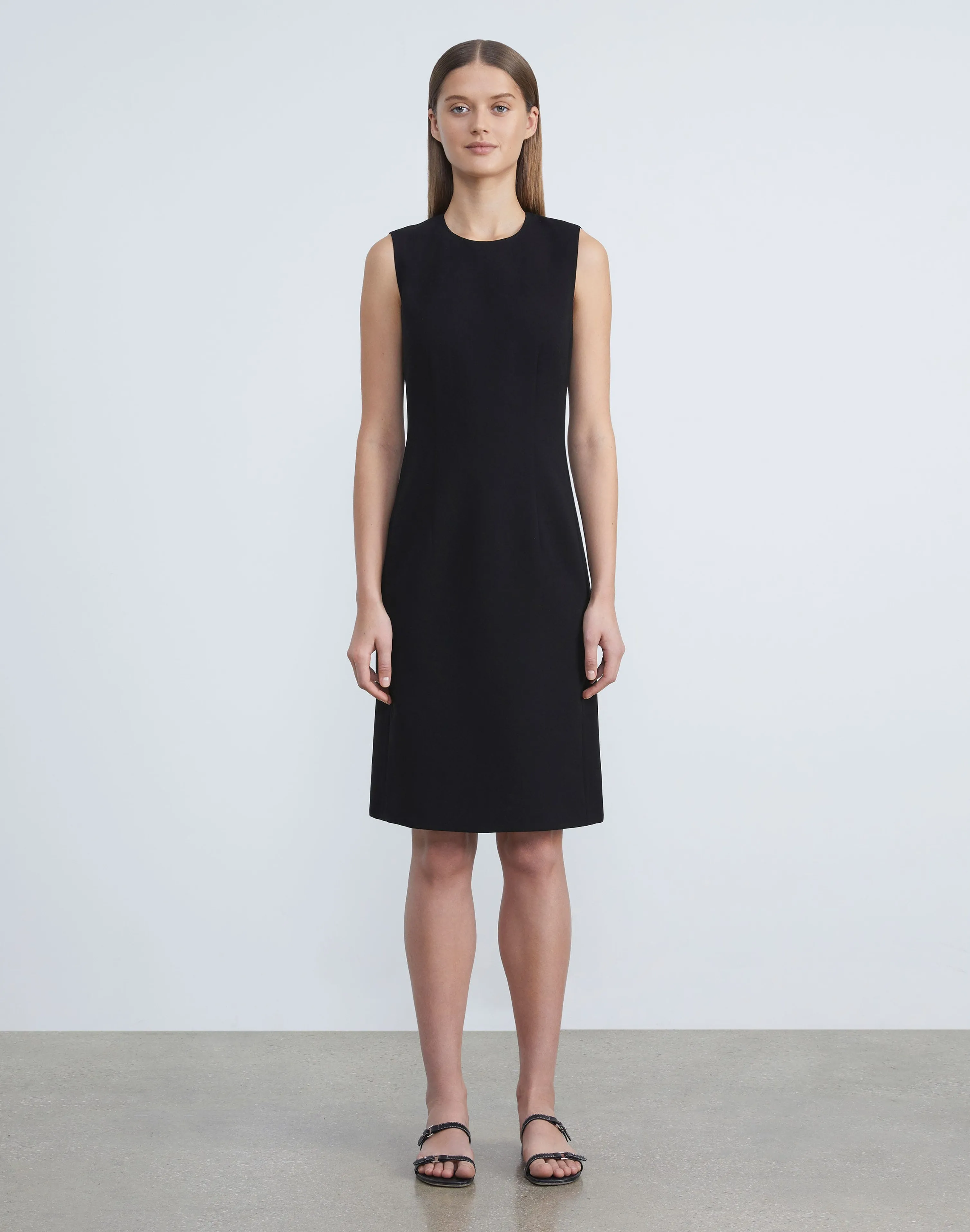 Finesse Crepe Sheath Dress