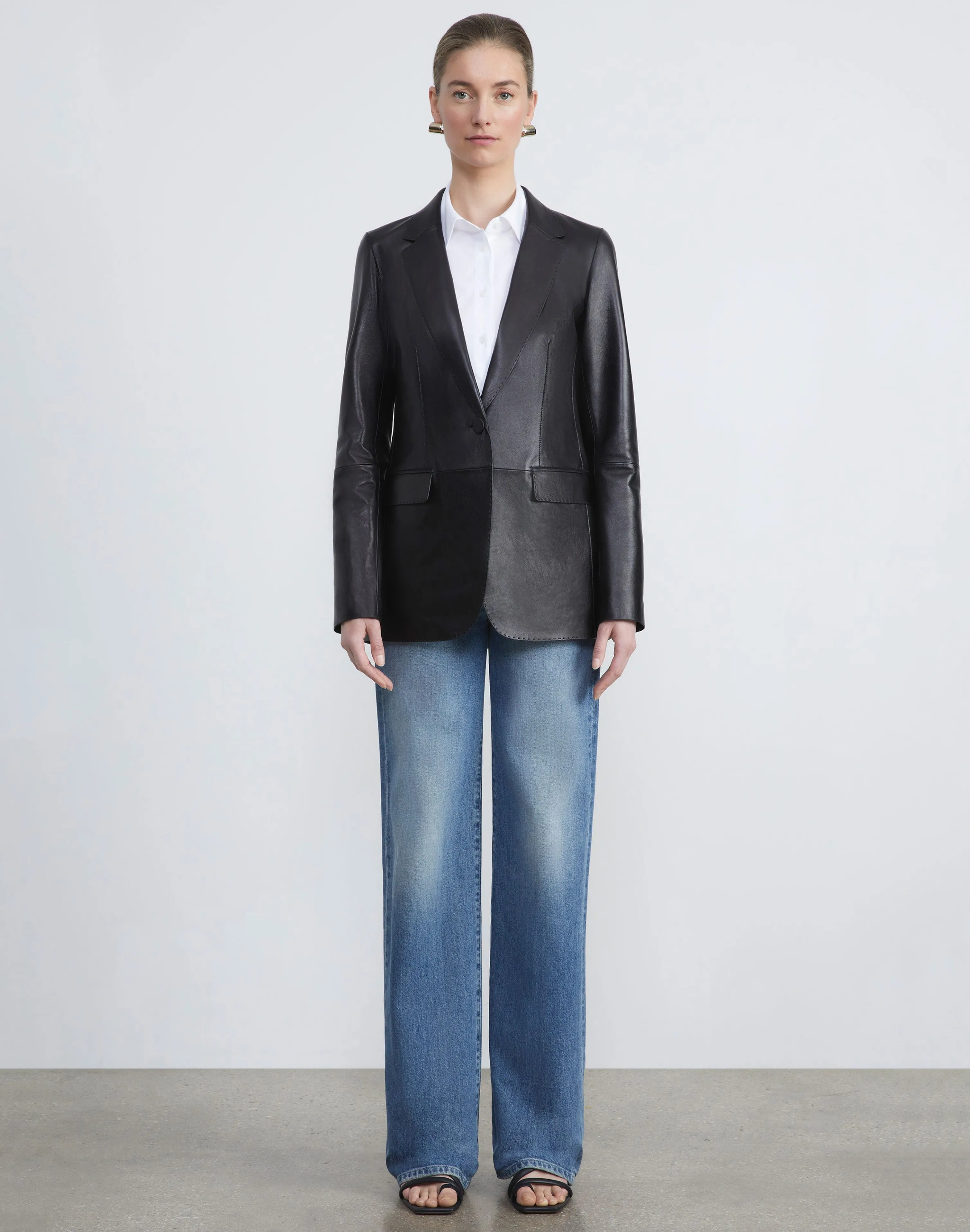 Nappa Leather Blazer