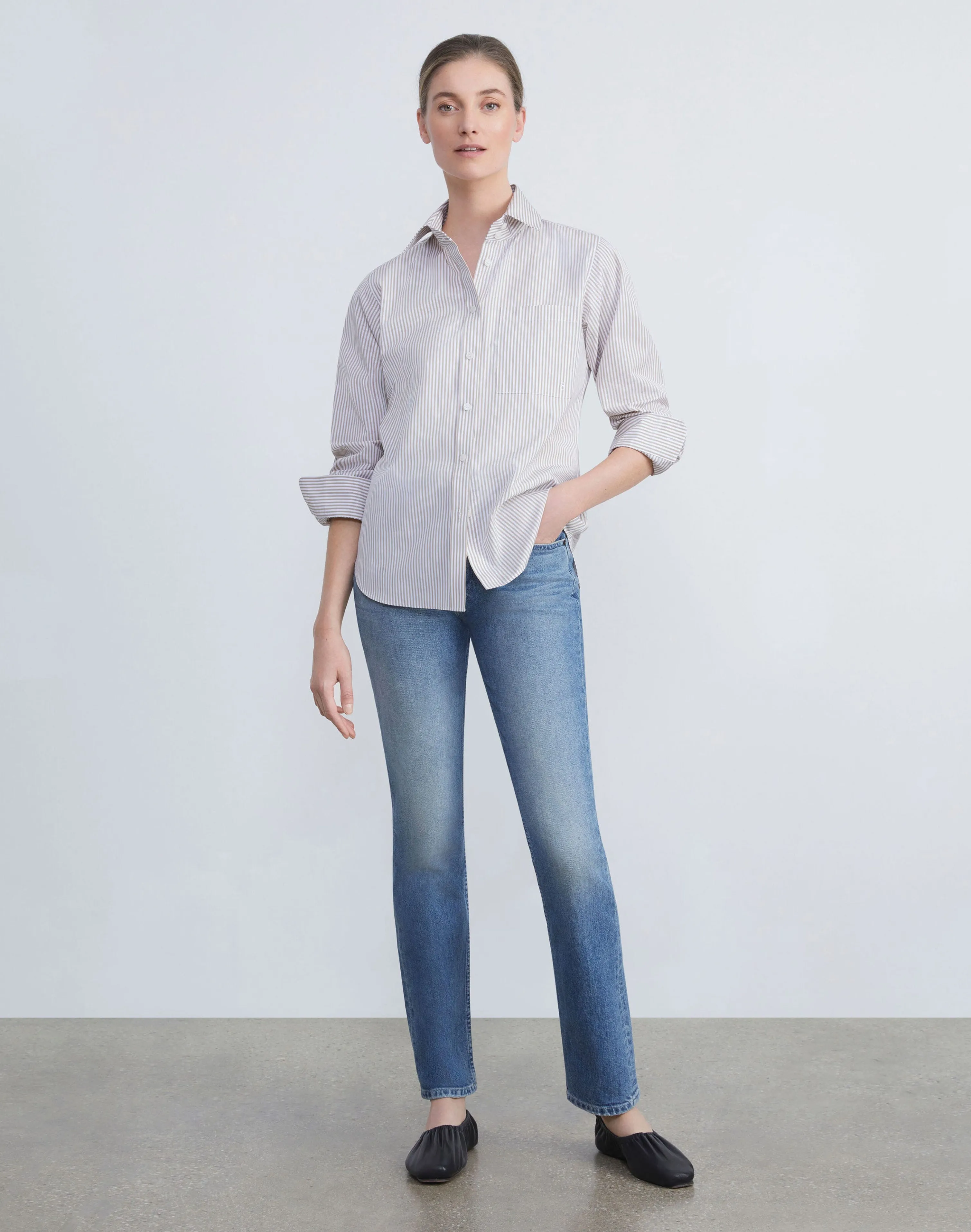 L148 Denim Reeve Straight Jean