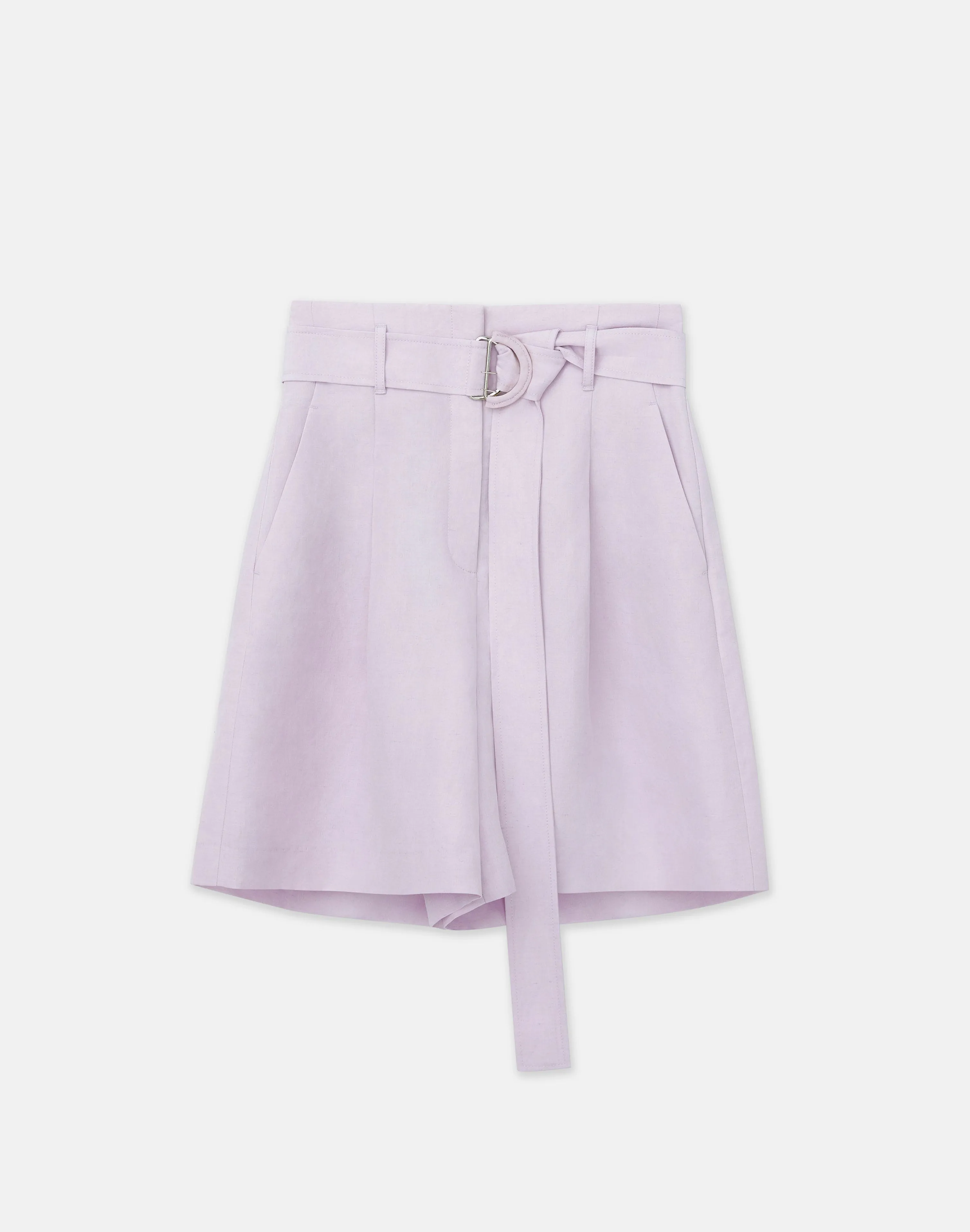Silk-Linen Degraw Short