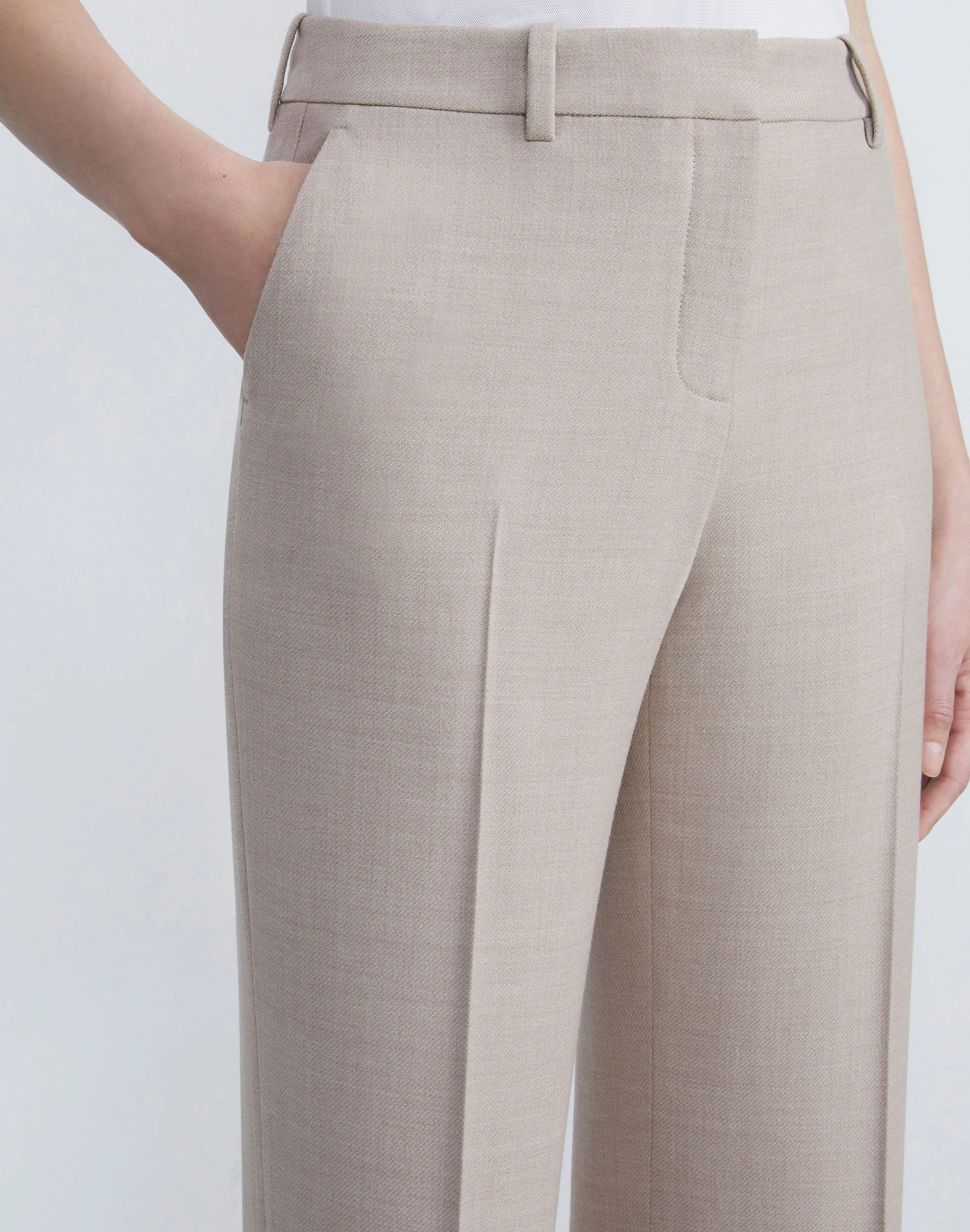 Virgin Wool Gates Pant