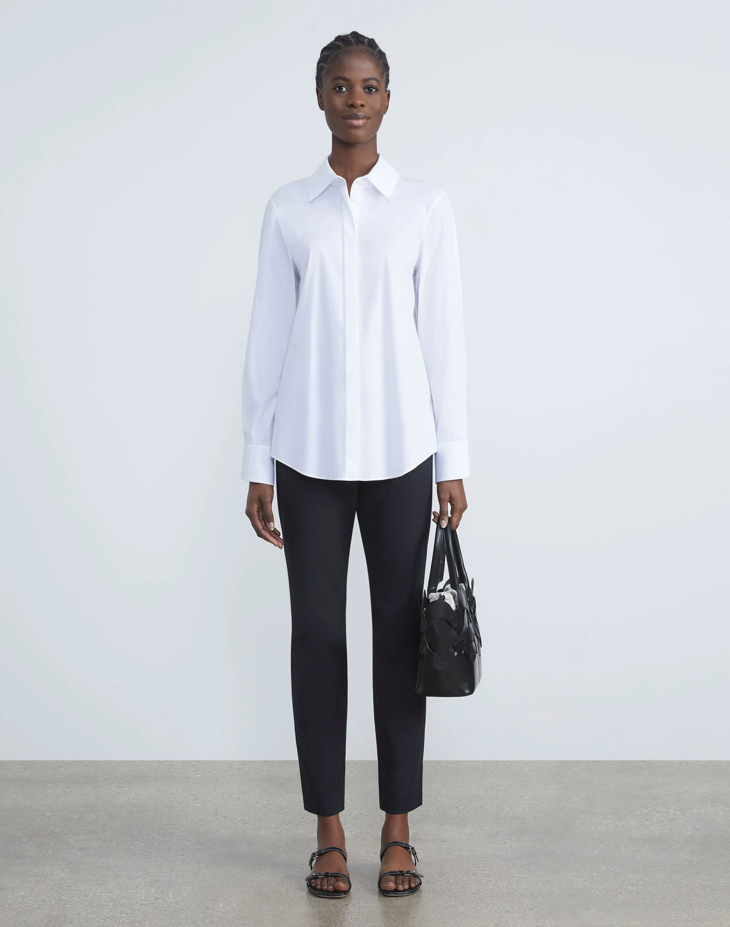 Stretch Twill Manhattan Skinny Ankle Pant