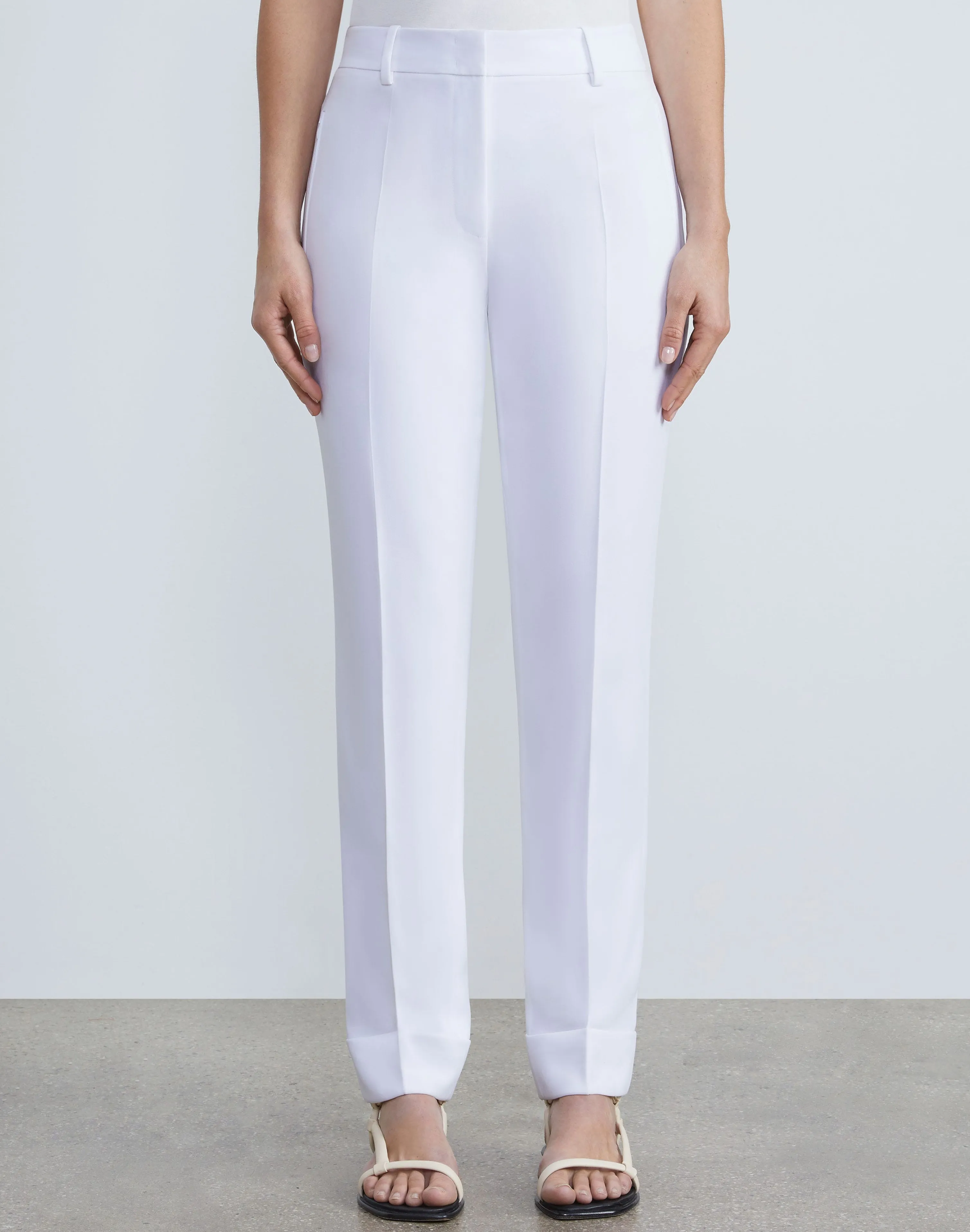 Finesse Crepe Essex Slim Pant