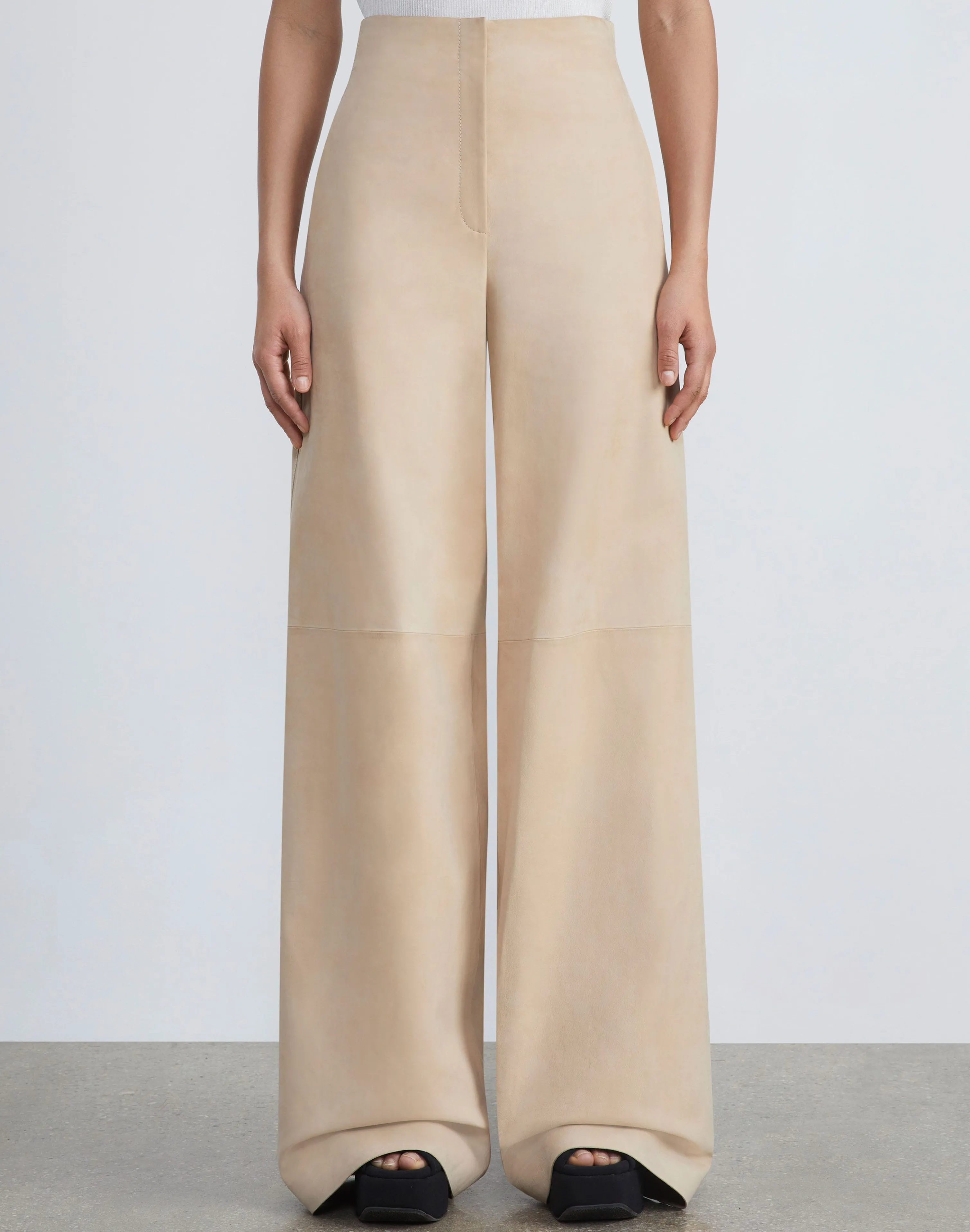Paperfine Suede Thames Wide Leg Pant