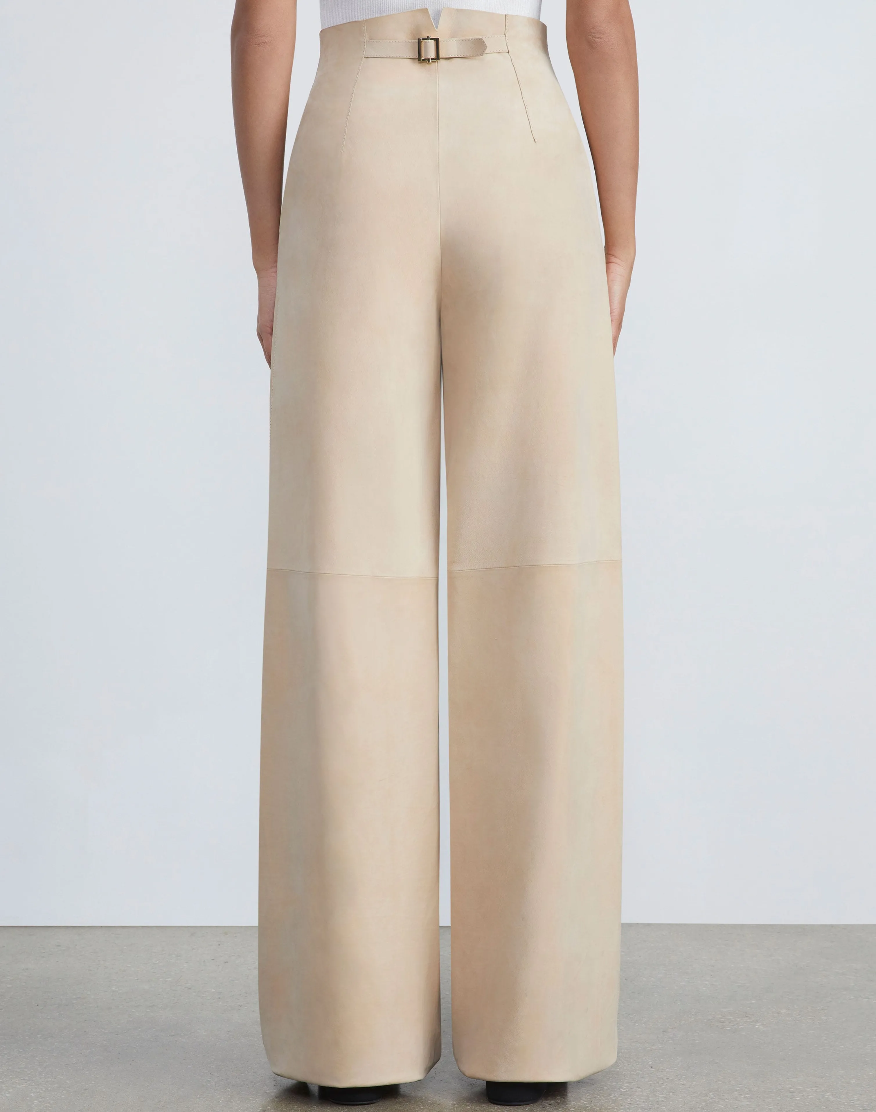 Paperfine Suede Thames Wide Leg Pant