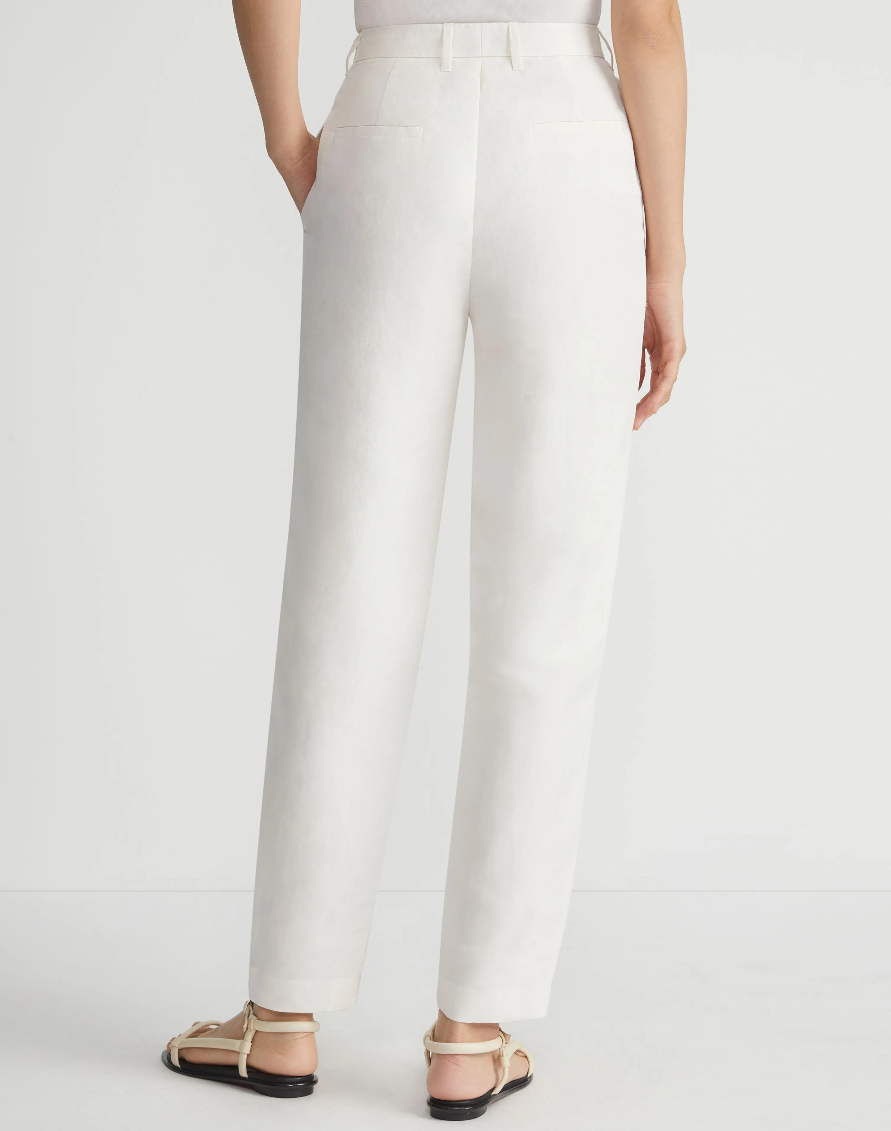 Silk-Linen MacDougal Pant