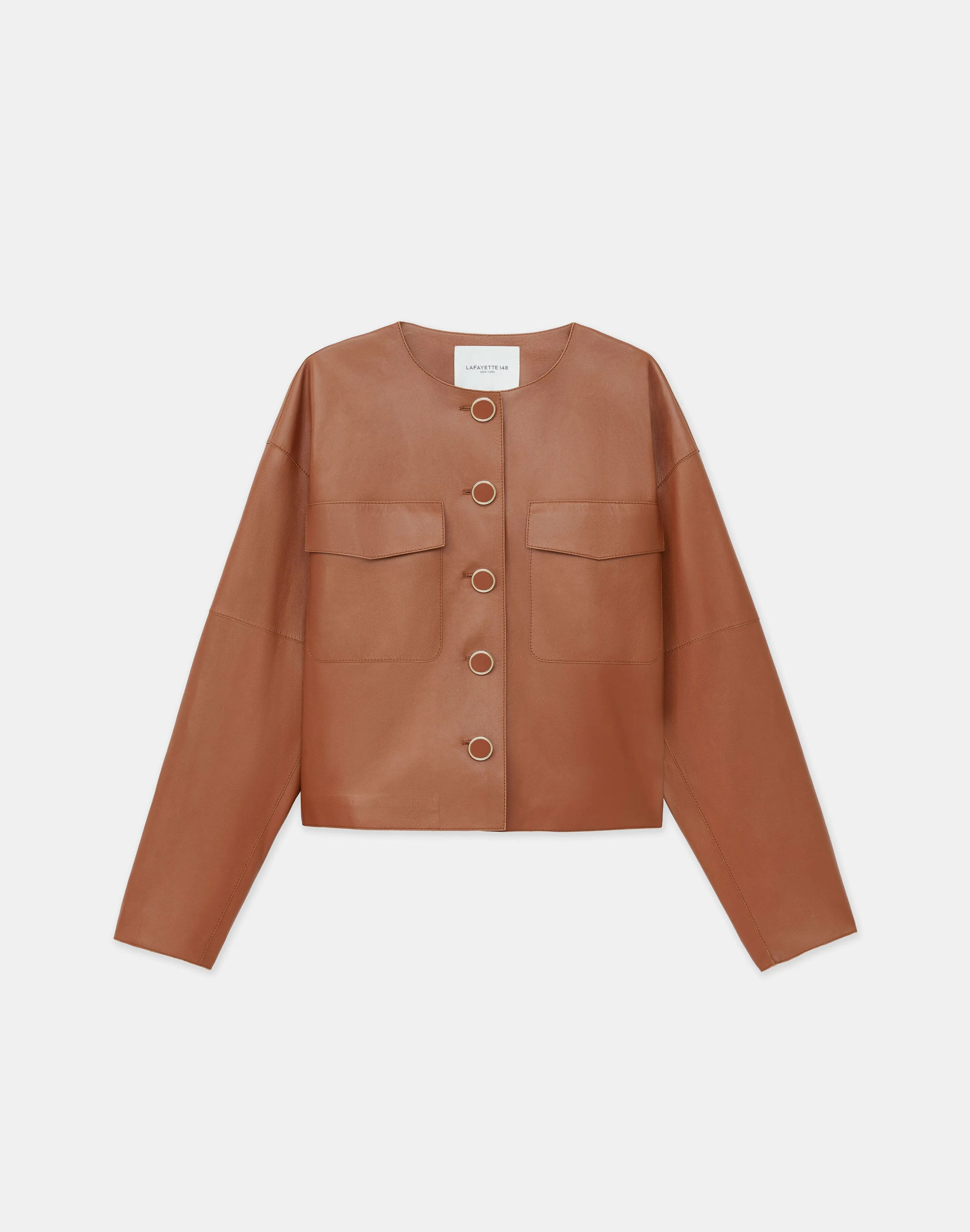 Nappa Leather Quilted Jacket