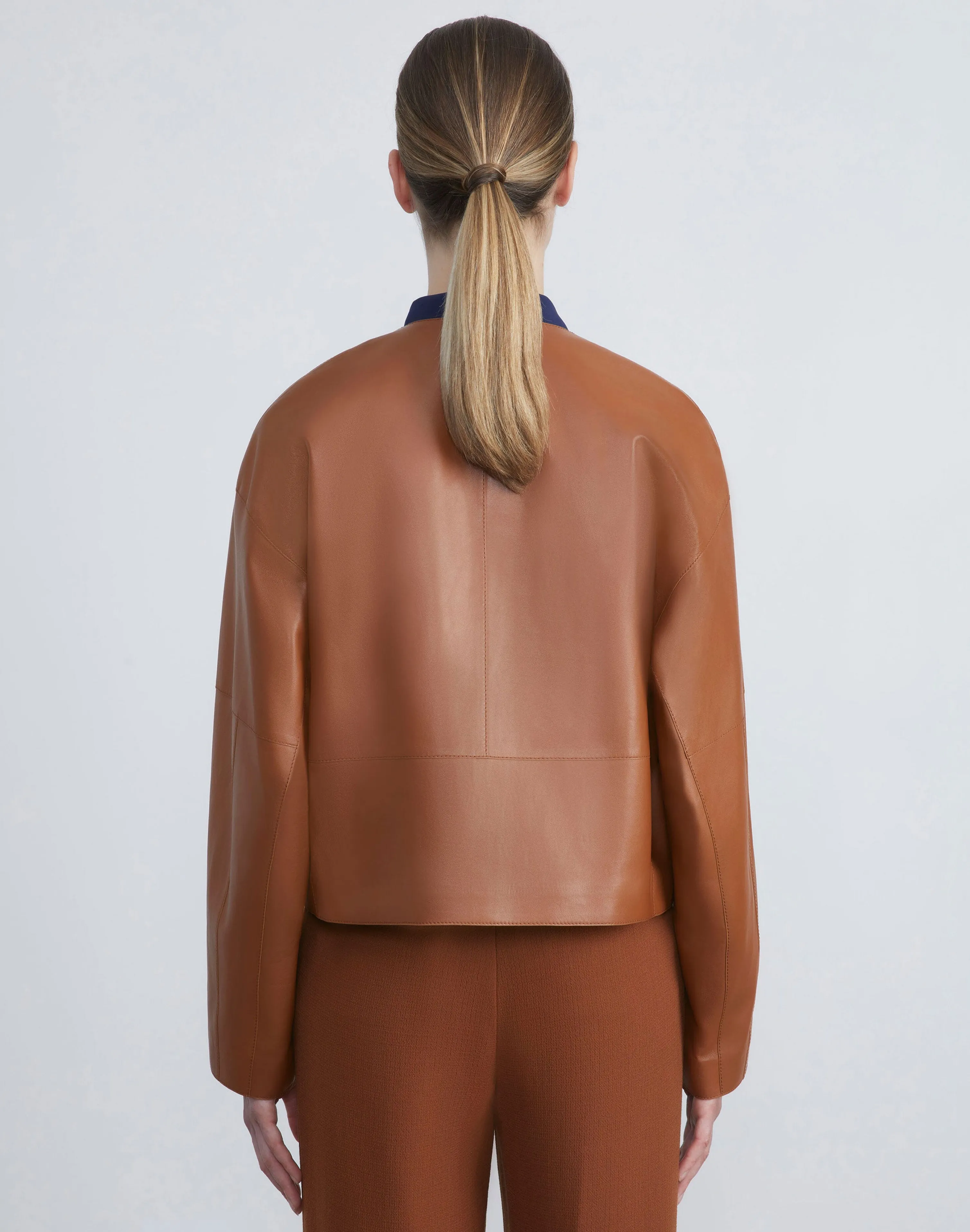 Nappa Leather Quilted Jacket