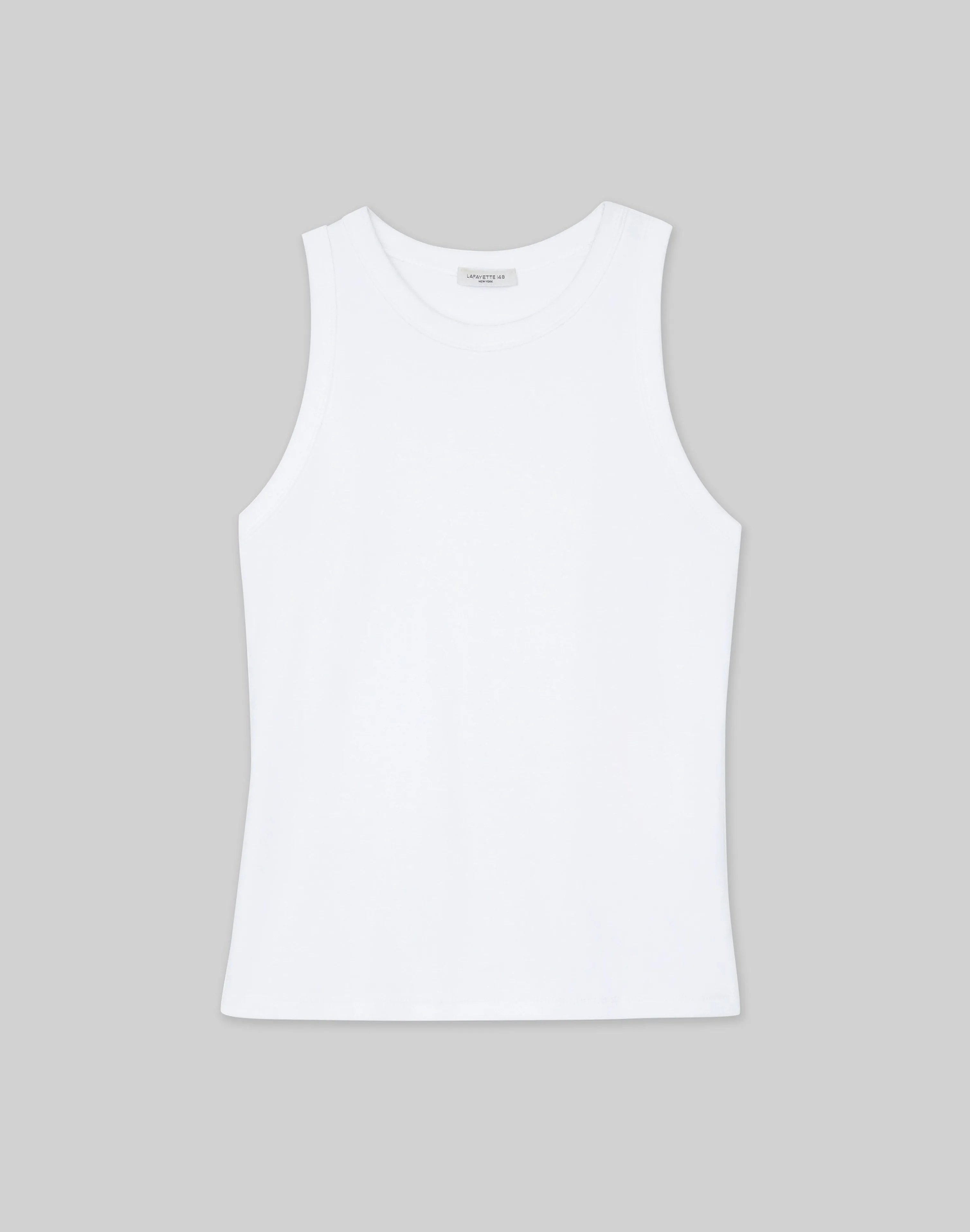 Cotton Rib Racerback Tank