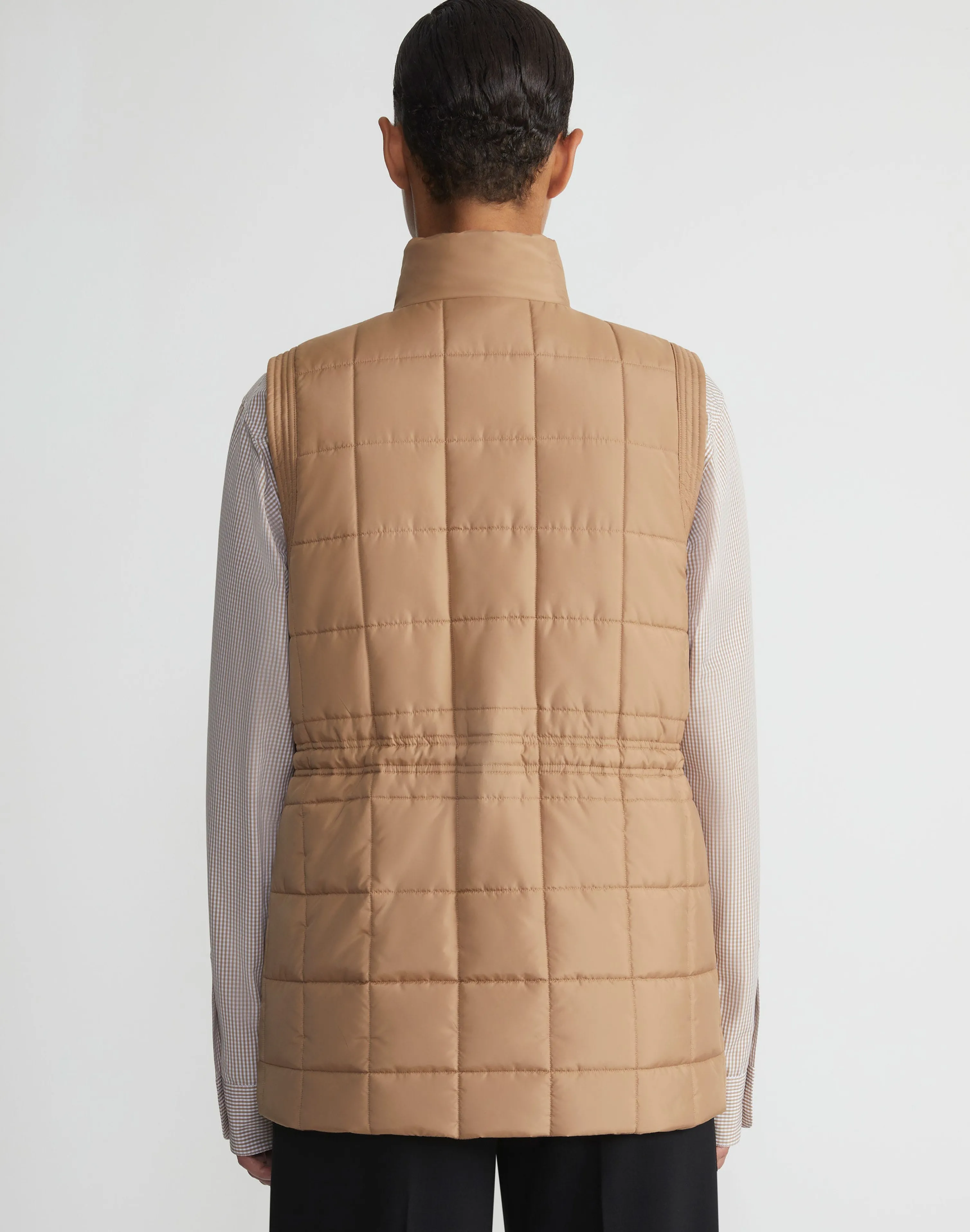 Recycled Poly Quilted Reversible Puffer Vest