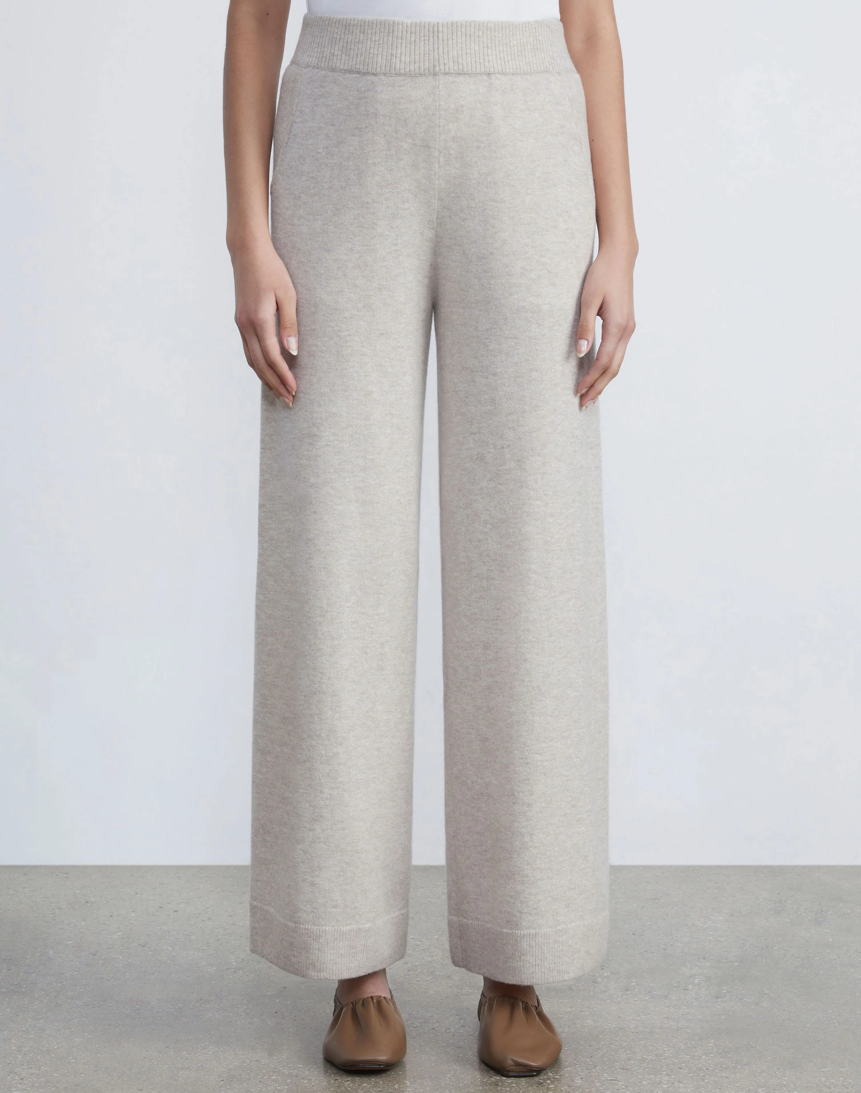 Cashmerino Wide Leg Pant
