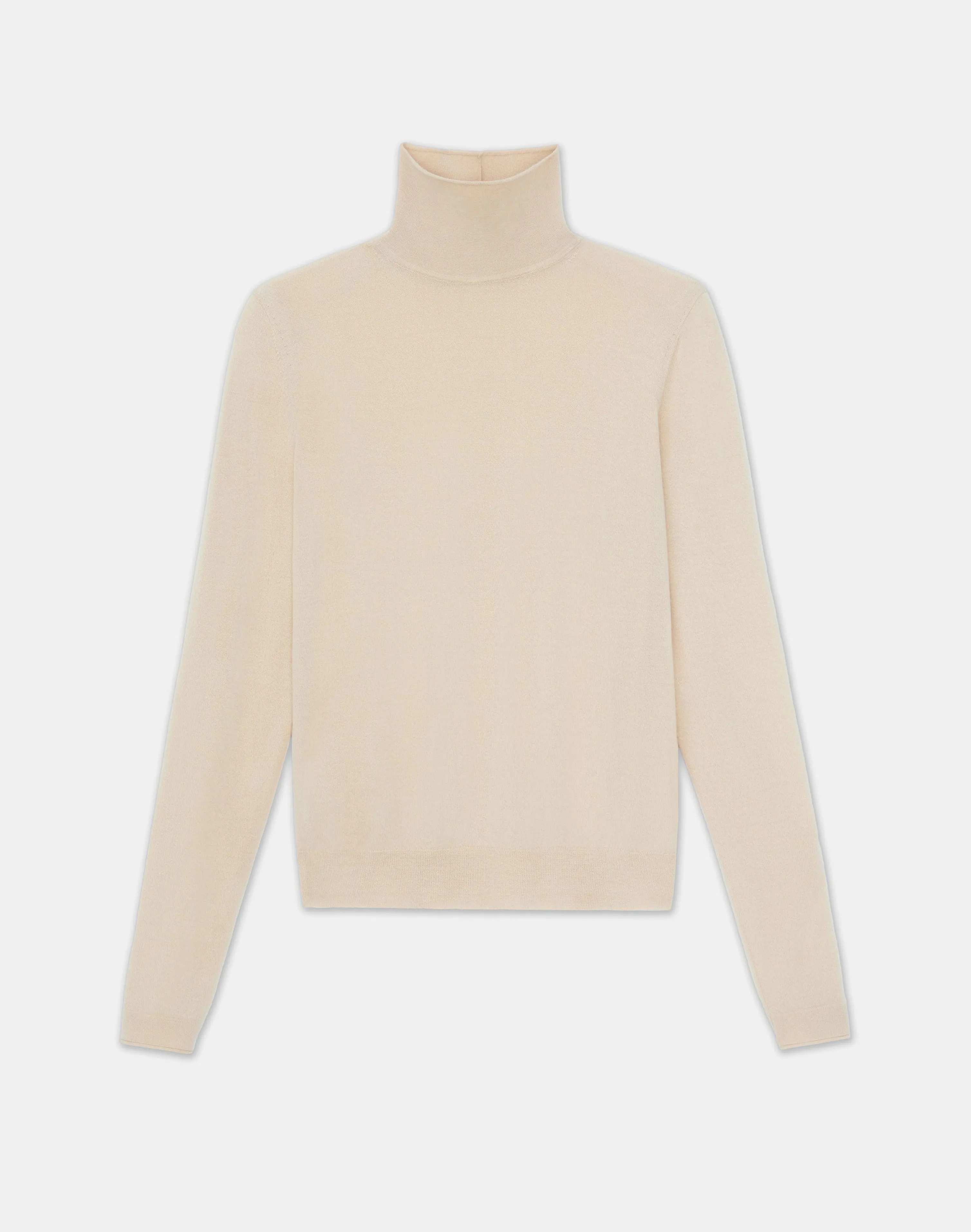 Fine Gauge Cashmere Stand Collar Sweater