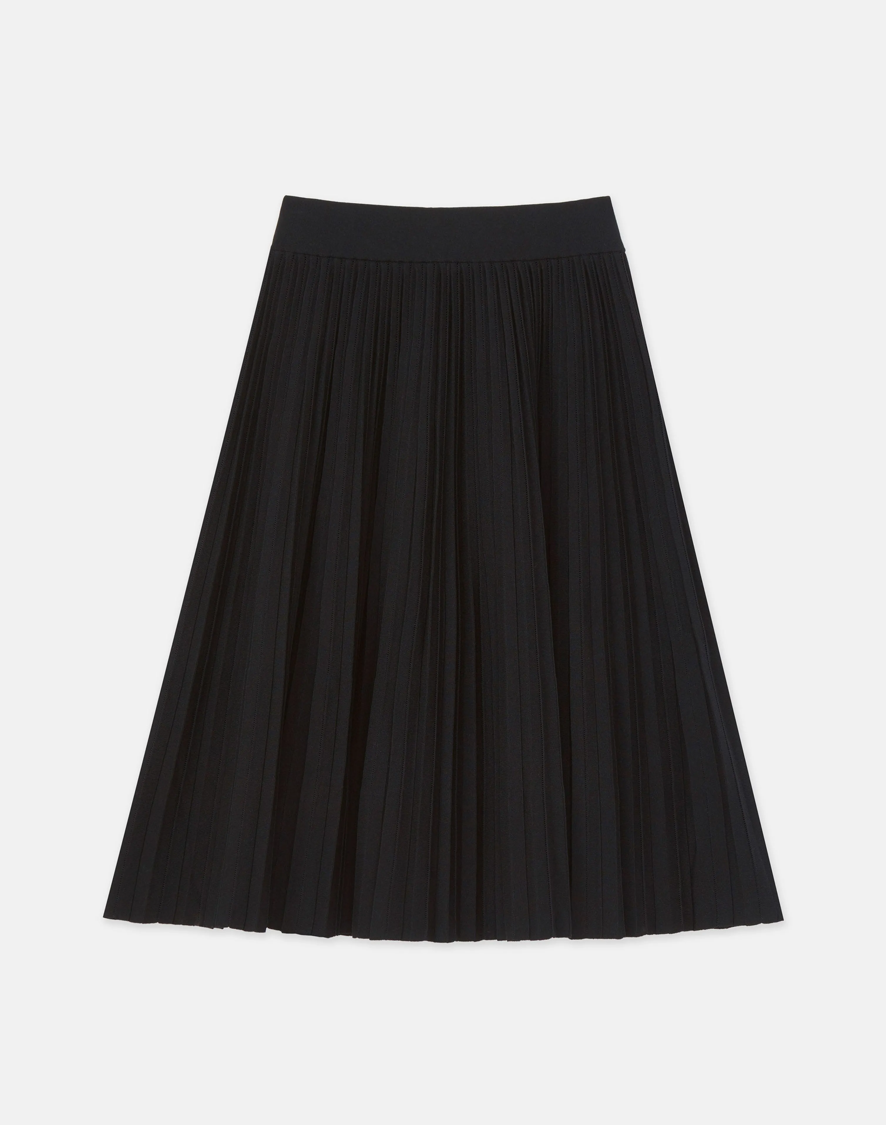 Finespun Voile Pleat Stitch Skirt